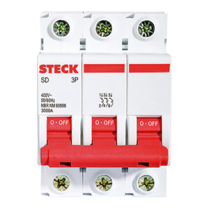 Disjuntor Steck Din Tripolar 80 A SD3 10KA