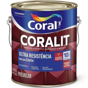Esmalte Coralit Ultra Resistencia 3,6 Litros Branco Fosco