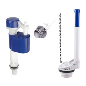 Mecanismo Para Caixa Acoplada Censi Kit Completo Conjunto Vedacao+Vedante - Lateral - 9565
