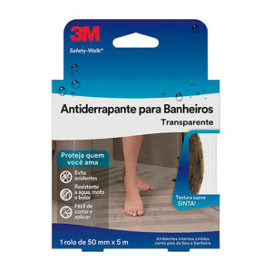 Fita Anti-Derrapante Para Areas Umidas 3M 5 x 50 mm