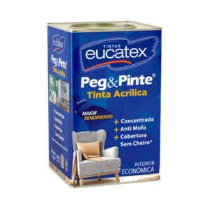 Tinta Acrilica Peg Pinte Eucatex 18 Litros Areia Pipa