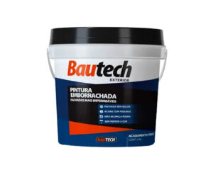 Bautech Tinta Emborrachada Branca 4 Kilos
