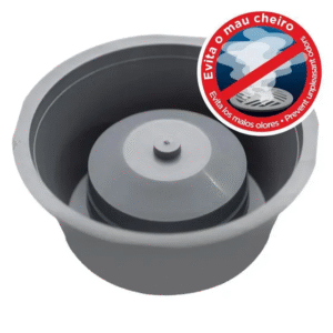 Adaptador Para Porta Grelha Evita Mau Cheiro 10Cm Astra Red/Quad