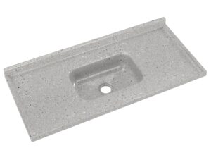 Pia Fibra Sintetica Granitada Para Valvula Americana 1,20 x 55 Cinza