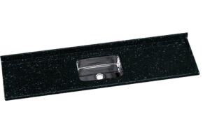 Pia Roralit 1,50x55cm Cuba Inox Preta