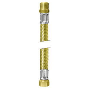 Mangueira Gas Tombak Roco Macho Femea 1/2x1/2 80cm