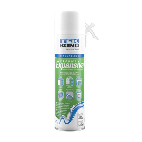 Espuma De Poliuretano Tekbond 500ml/320g