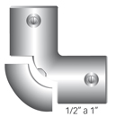 Daisa Unilet Curvo C/ Janela  3/4 Ul034c