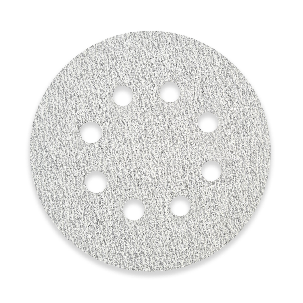 Disco Lixa Pluma Branco C/velcro 5'' 150