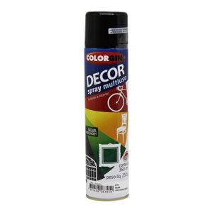 Spray Colorgin Decor Pret Brilh 360ml