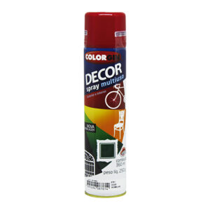 Spray Colorgin Decor Vermelho 360ml 876