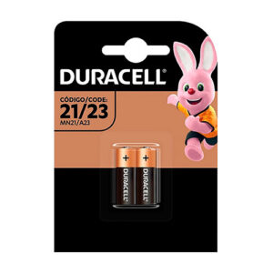 Pilha Alcalina Duracell Bateria 12v mn21 Com 2