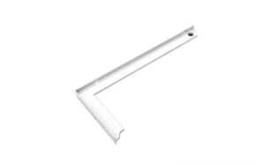 Mao Francesa 50cm X 1'' Branca Alumark